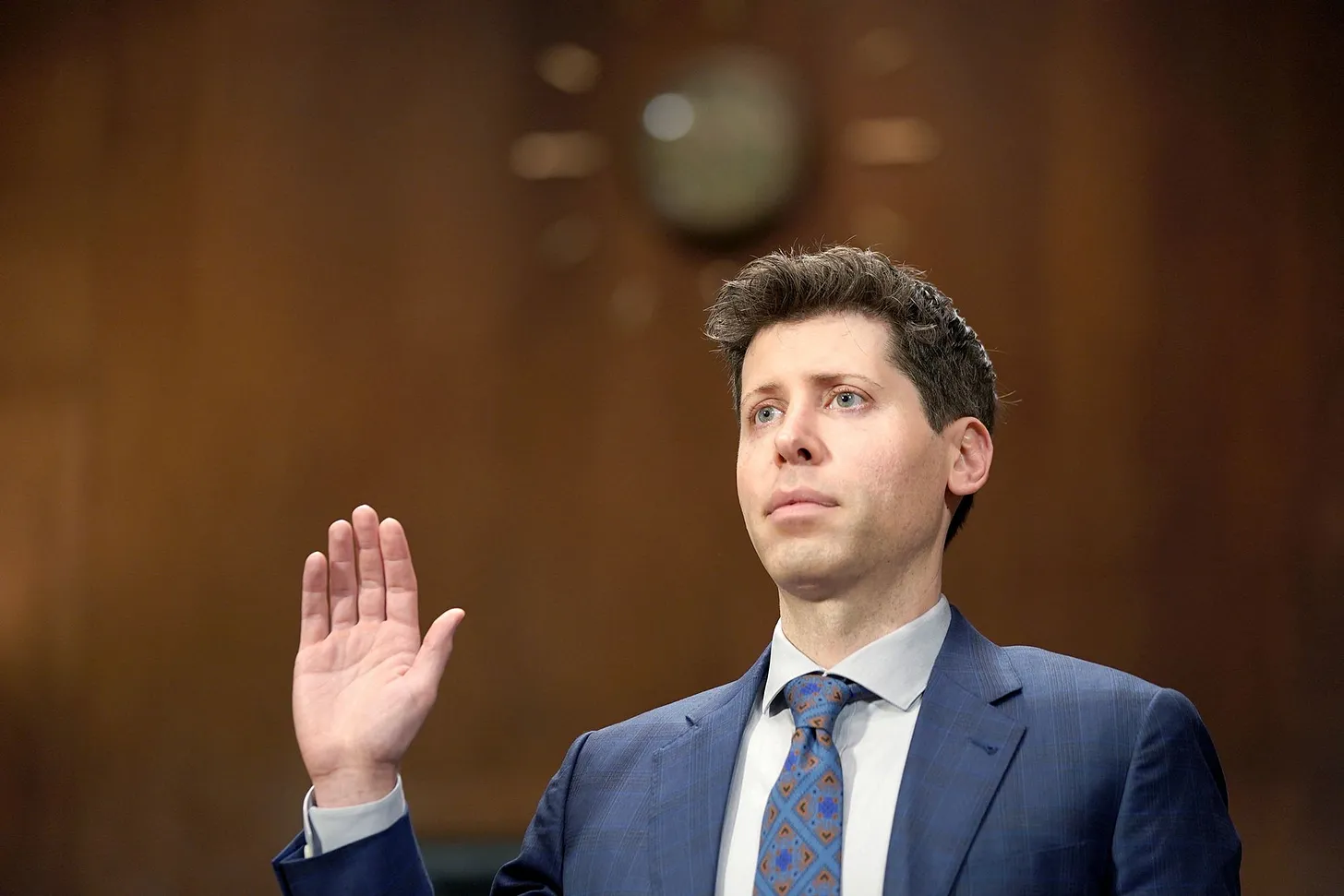 Sam Altman in front of Congress