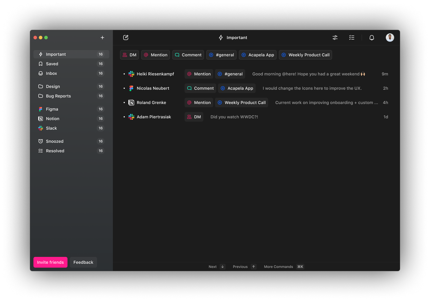 Acapela was inherently a single player tool and no amount of bright CTA invite buttons would have fixed our unit economics.